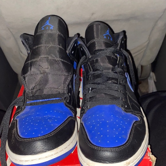 Air Jordan 1 mid black hyper royal - Picture 4 of 8